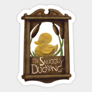 The Snuggly Duckling- Tangled Sticker